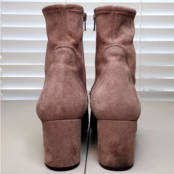 Le Pepe Suede Leather Sz 10 Block Heel Ankle-Boots - Picture 5 of 15